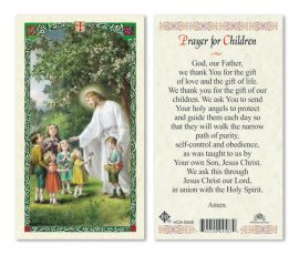 HC9-556E Prayer for Children Holy Cards