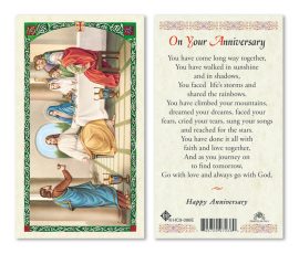 hc9-086e Anniversary Holy Cards