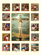 Stations of the Cross Holy Card