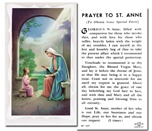 St. Anne Holy Cards