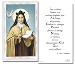 St. Terese of Avila Holy Cards