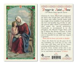 hc9-058e St. Anne Holy Cards