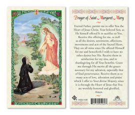 hc9-111e St. Margaret Mary Holy Cards