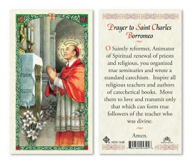 hc9-144e St. Charles Holy Cards