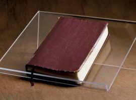 Acrylic Bible Stand