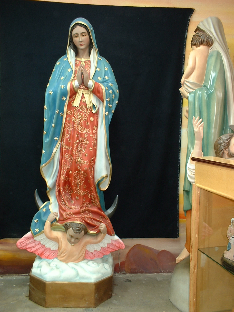 Our Lady of Guadalupe Statue #7796 92"H. - McKay Church Goods