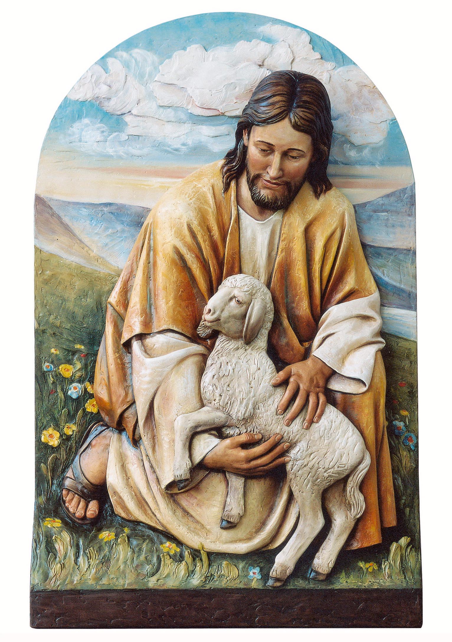 Jesus Holding The Lamb 10066 Mckay Church Goods